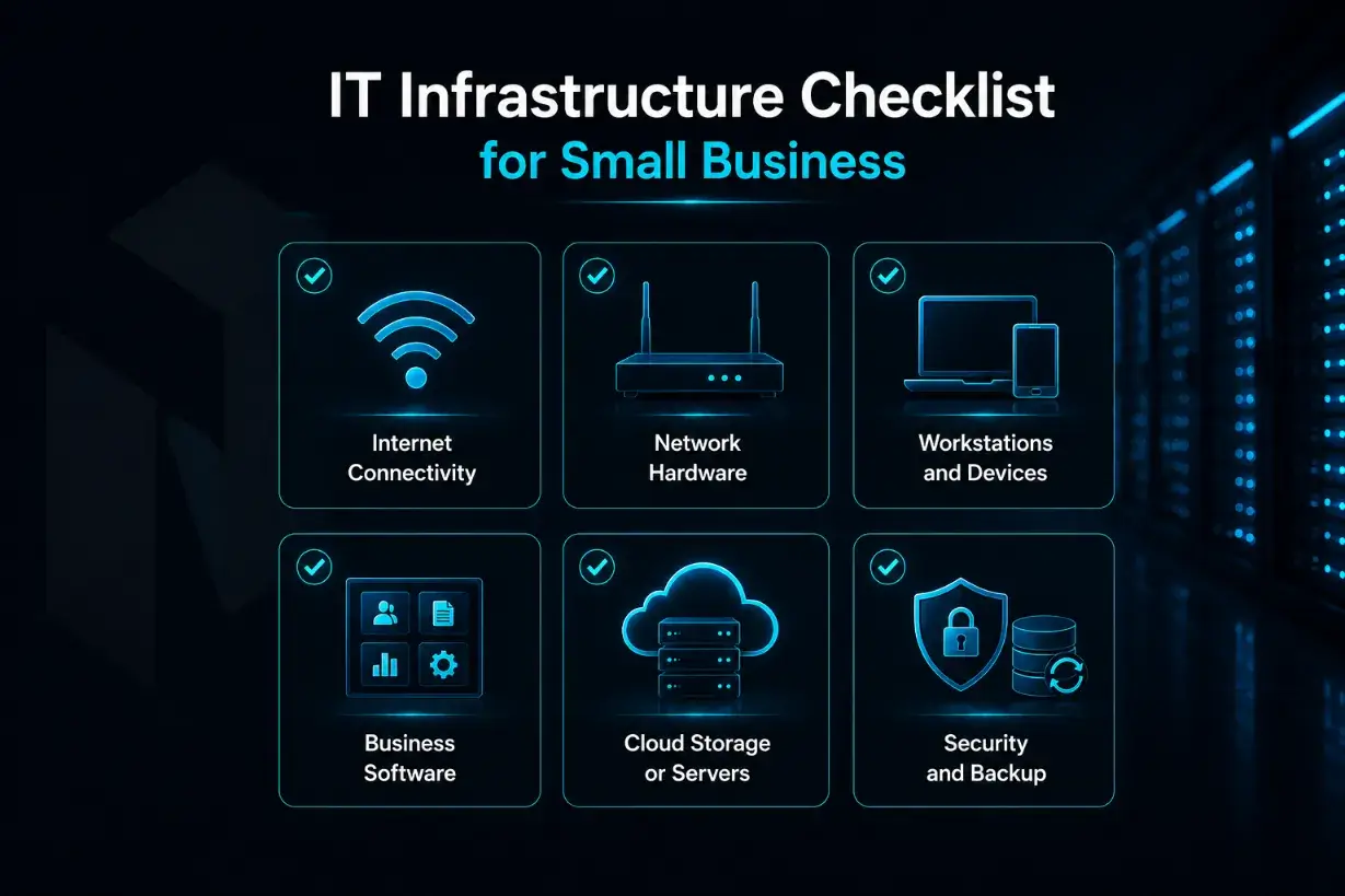 IT Infrastructure Checklist for Small Business