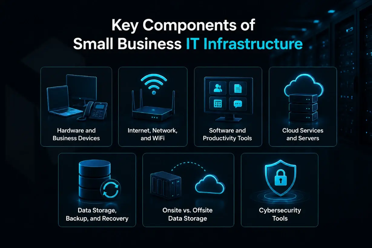 Key Components of Small Business IT Infrastructure