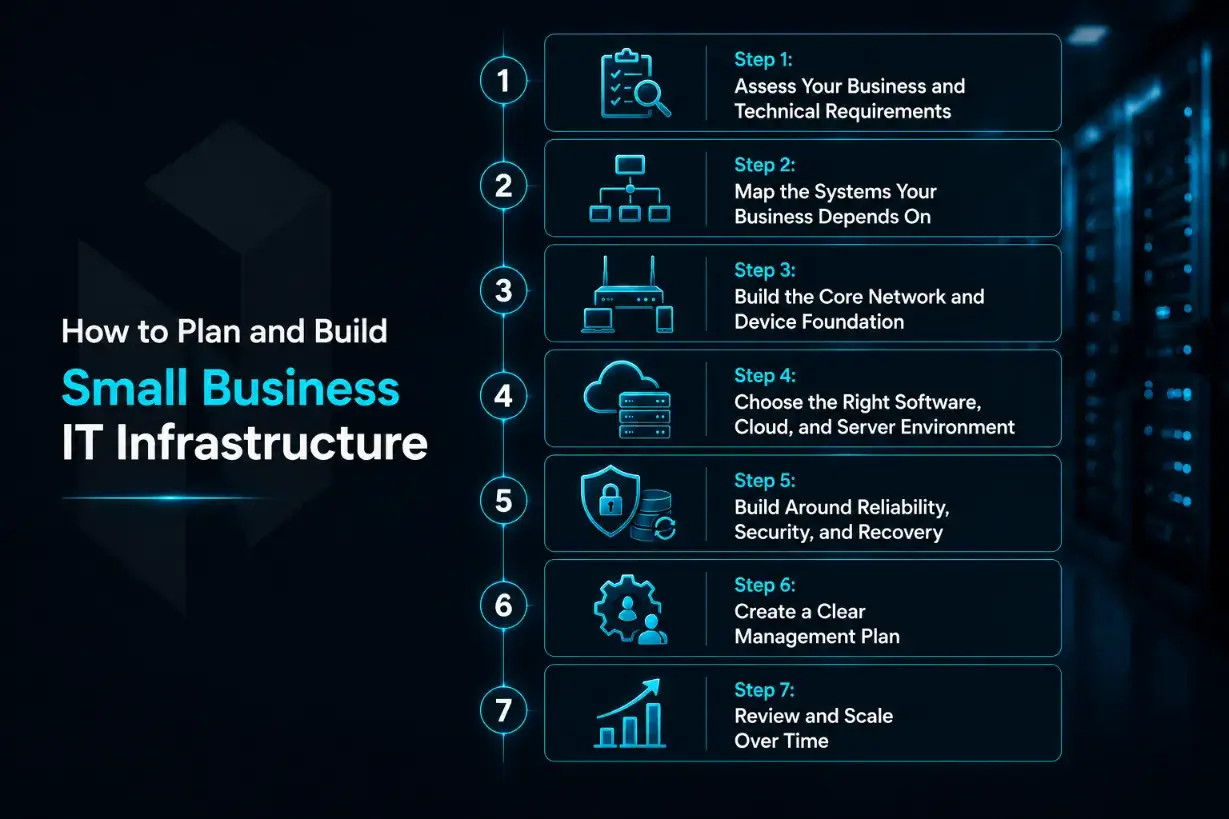 How to Plan and Build Small Business IT Infrastructure