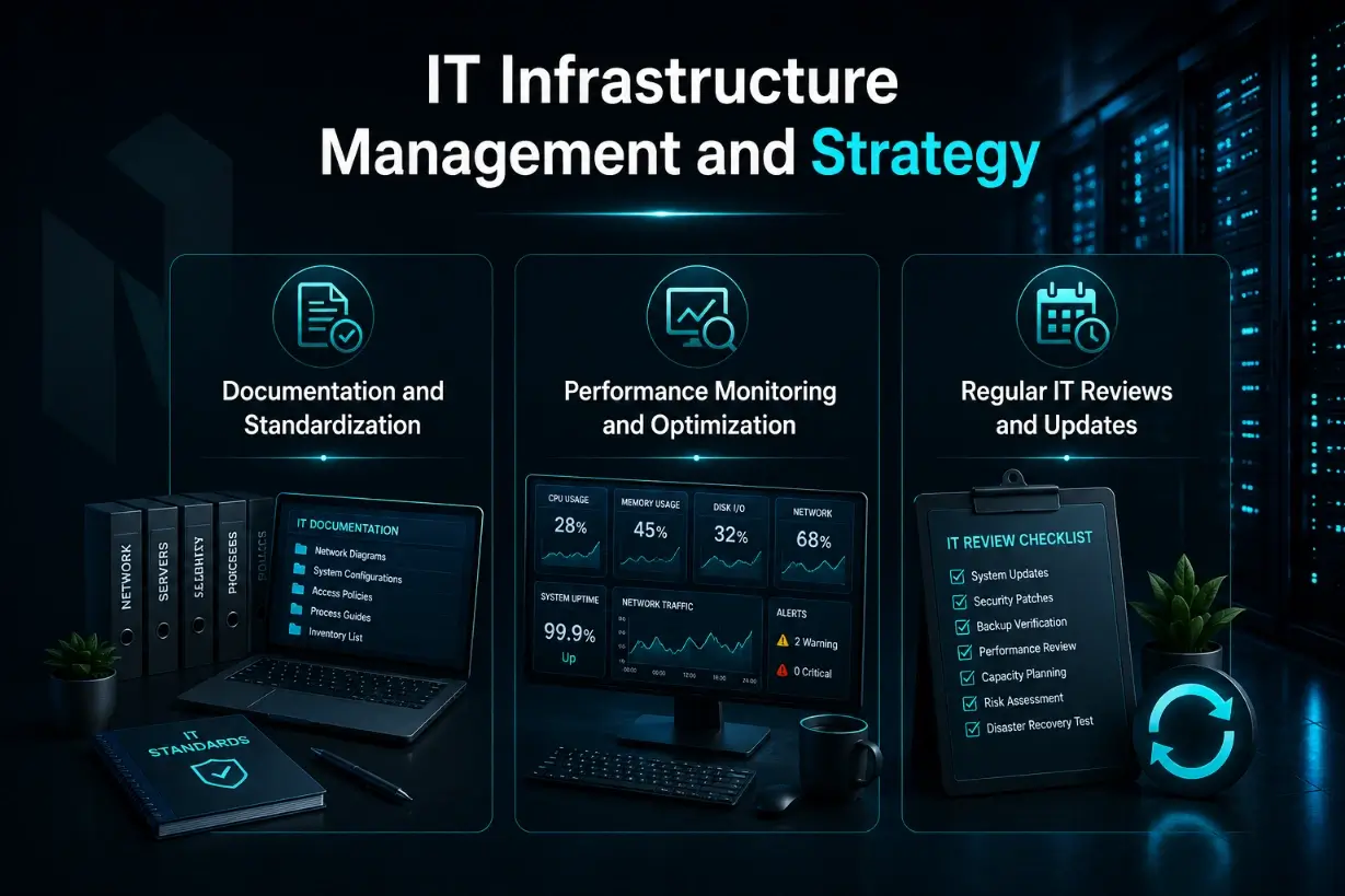IT infrastructure management and strategy