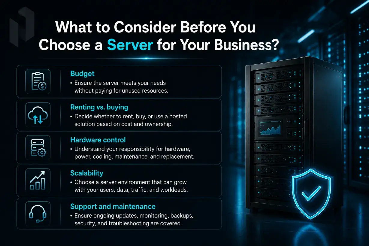 what to consider before you choose a server