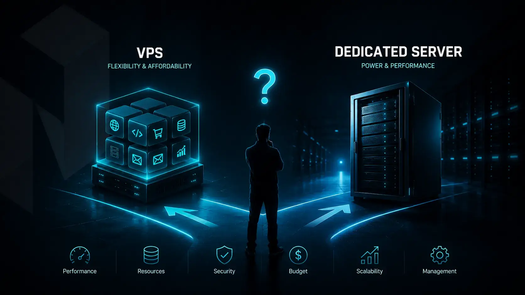 How to Choose Between VPS versus Dedicated Server