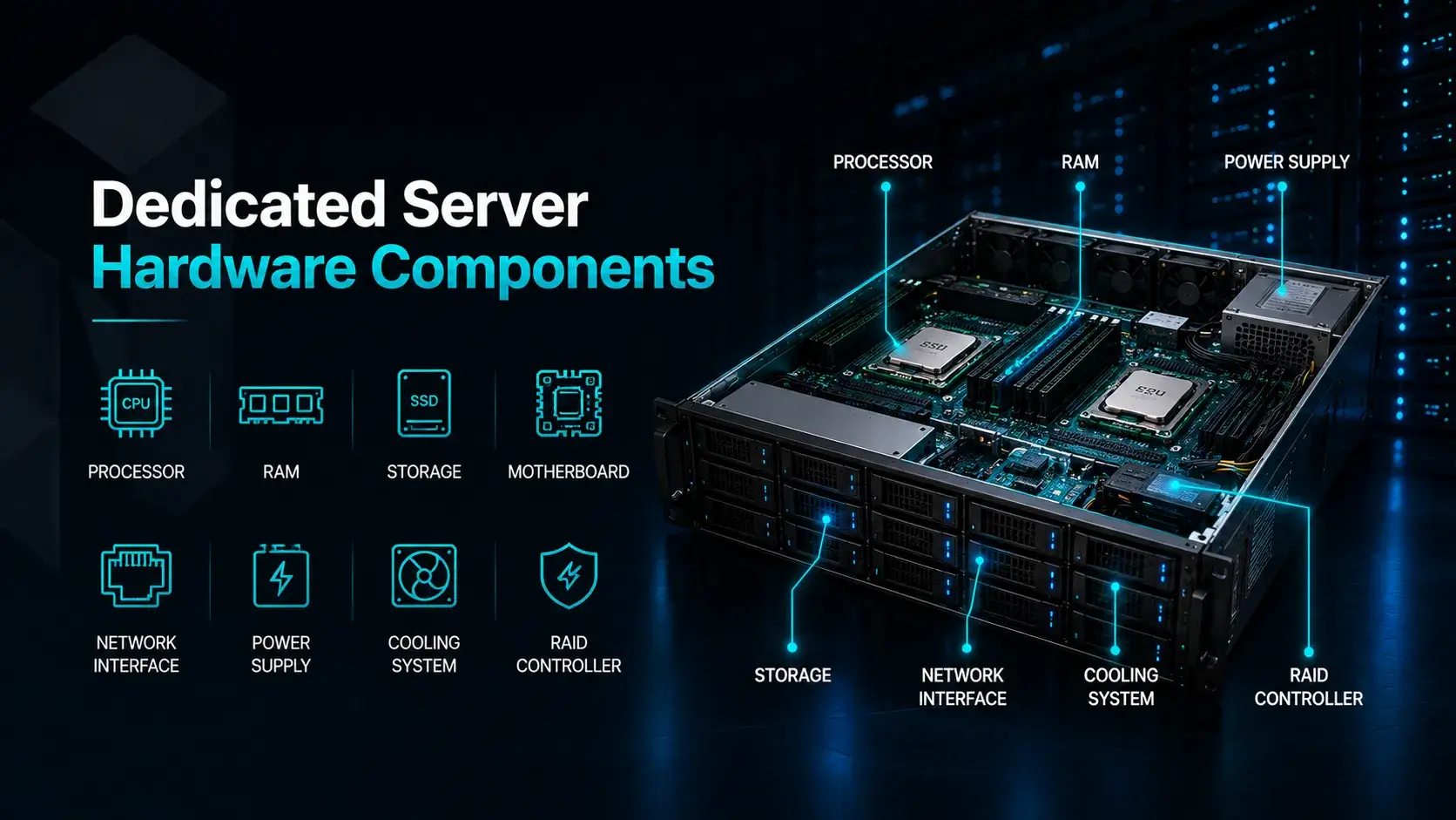 Dedicated Server Hardware Components