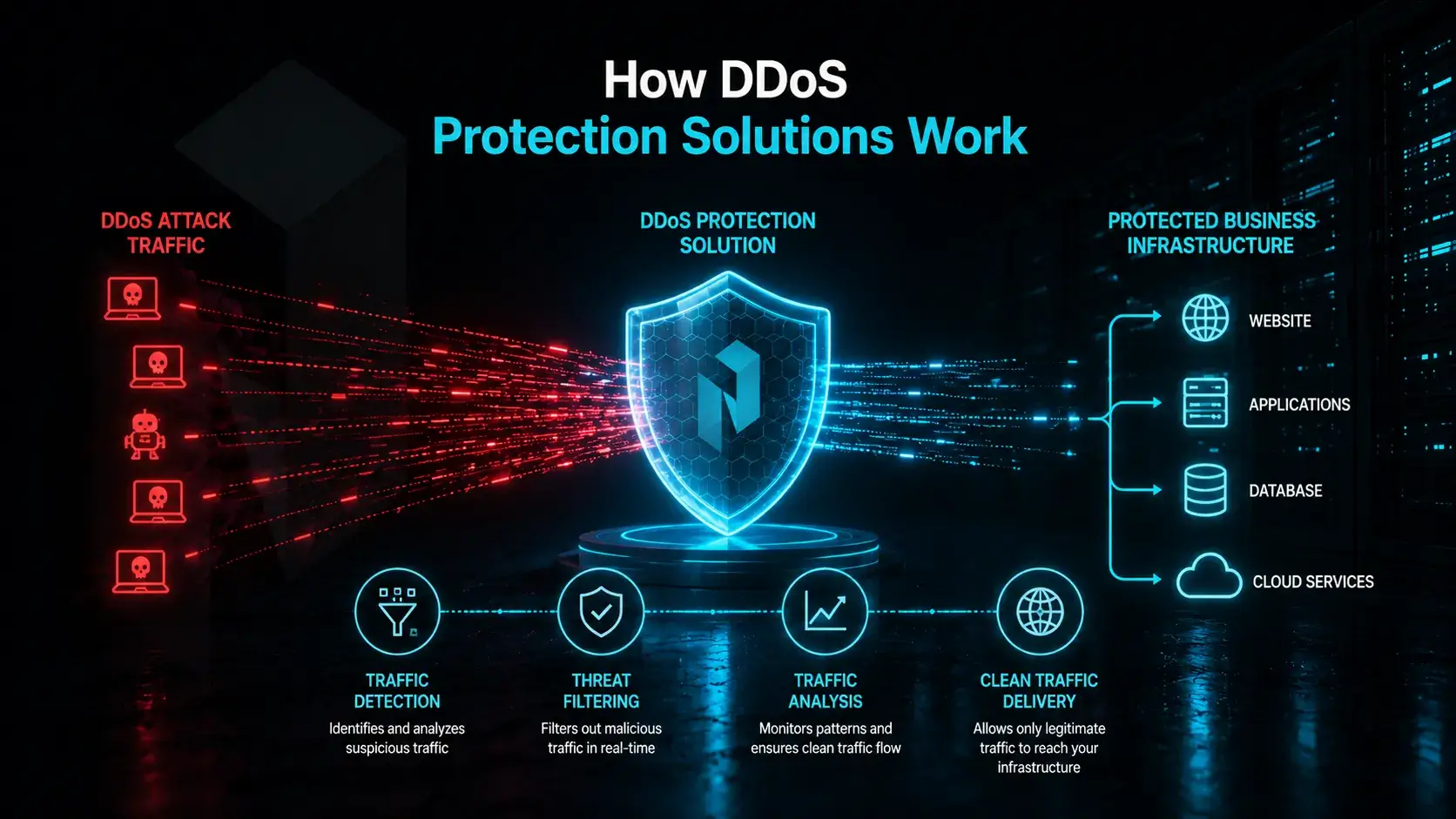 How DDoS Protection Solutions Work