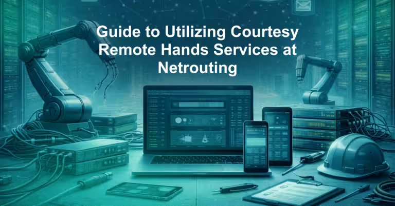 Guide to Utilizing Courtesy Remote Hands Services at Netrouting