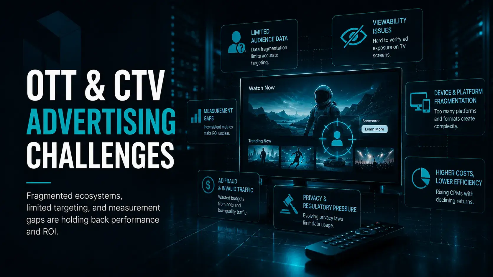 OTT and CTV Advertising Challenges