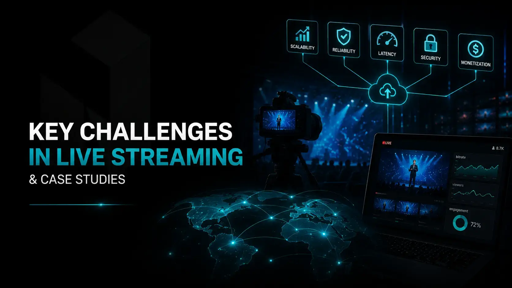 3 Key Challenges in Live Streaming and Case Studies