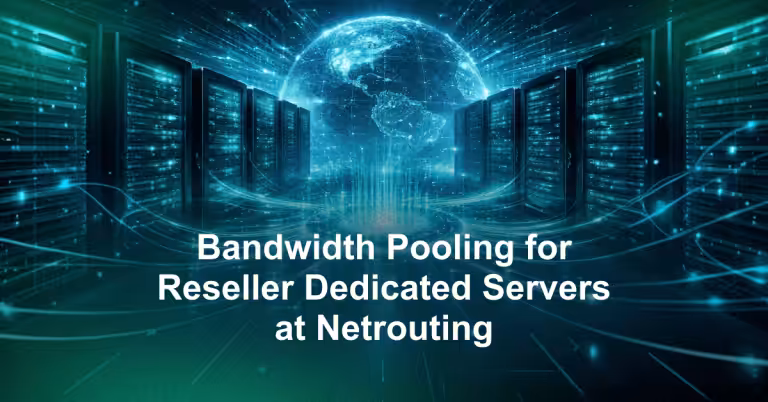 Bandwidth Pooling for Reseller Dedicated Servers at Netrouting