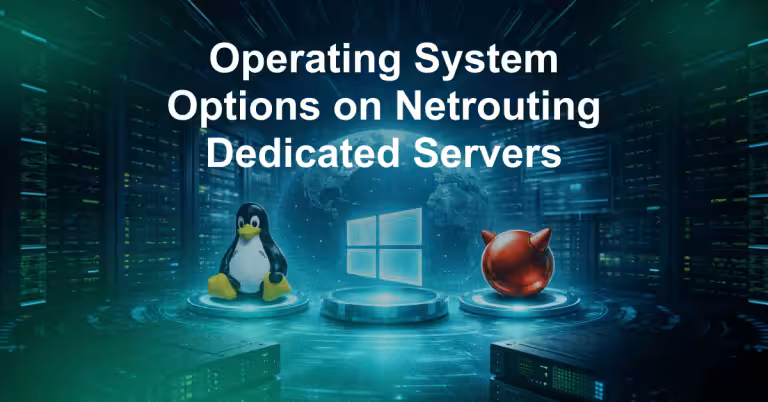 Operating System Options on Netrouting Dedicated Servers