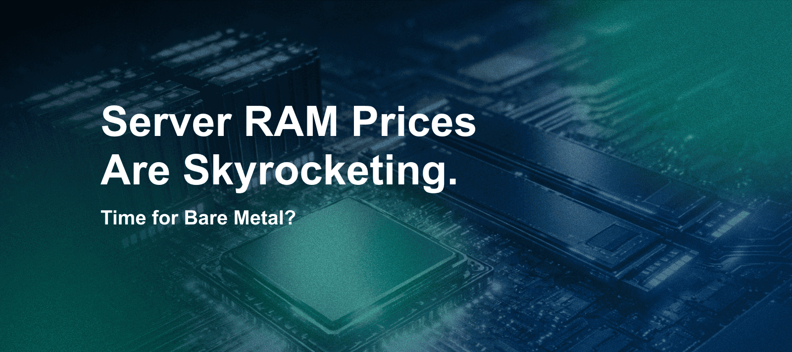 server ram prices are skyrocketing.