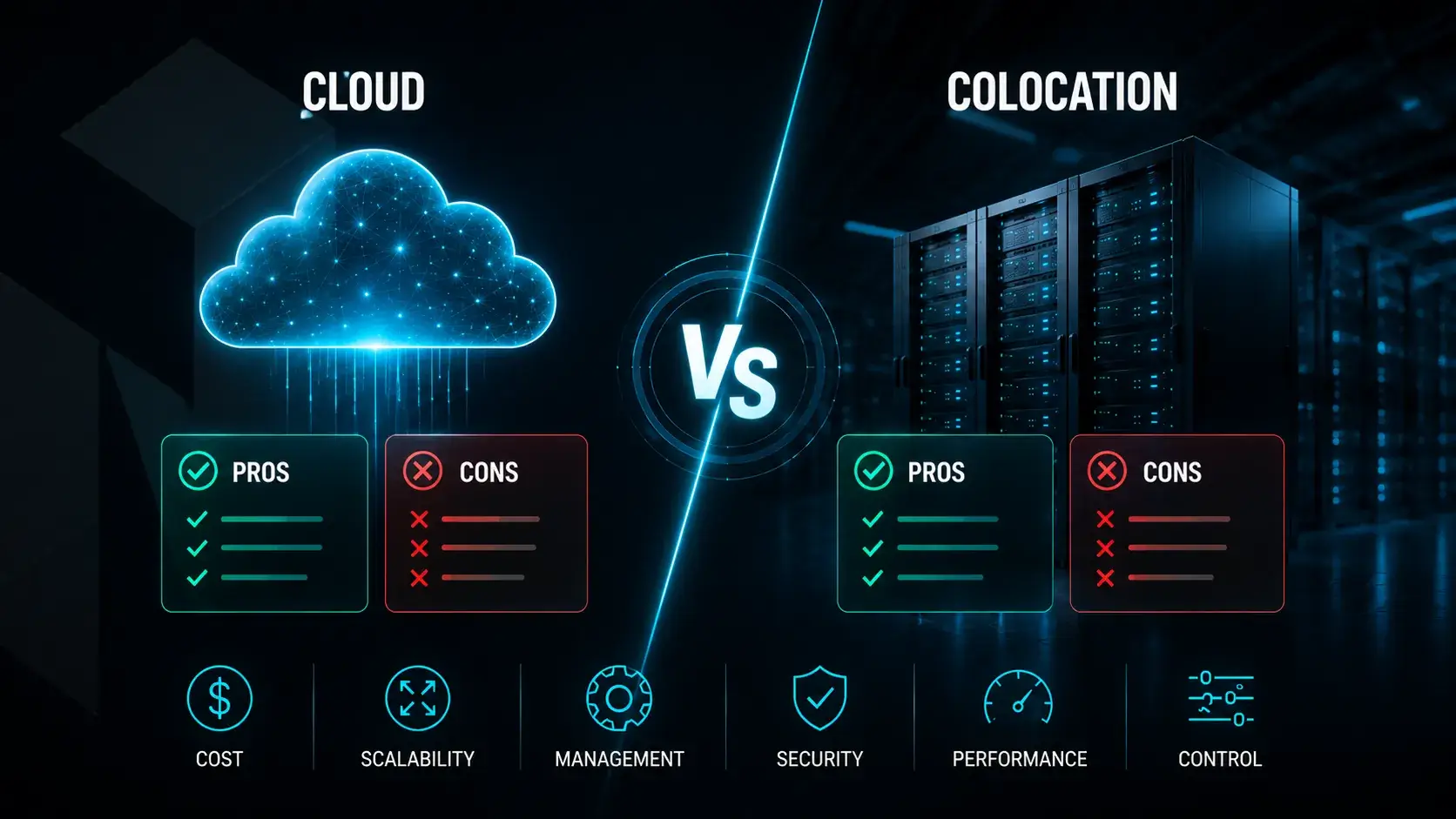 Pros and Cons of Cloud Versus Colocation