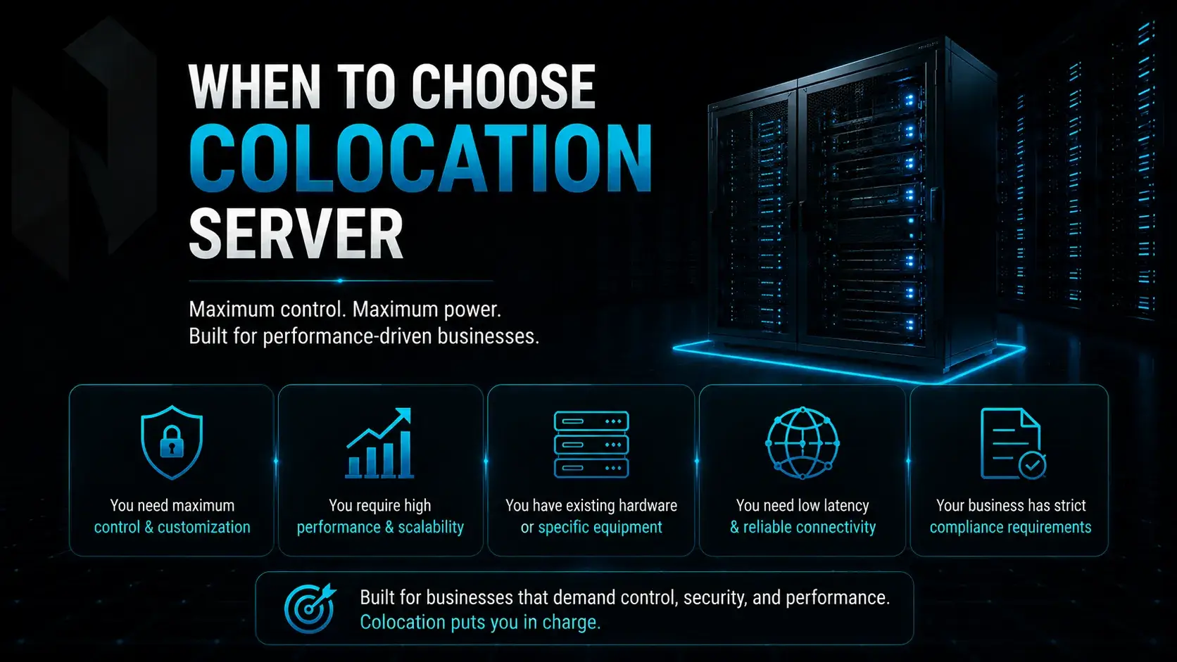 When to Choose Colocation Server