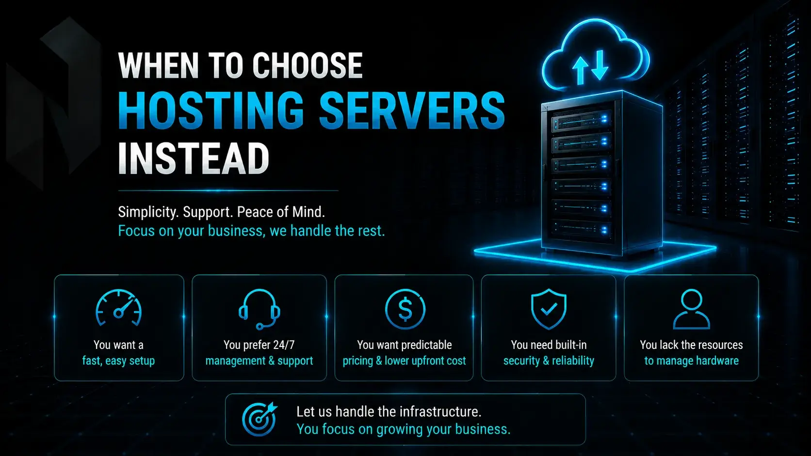 When to Choose Hosting Servers Instead