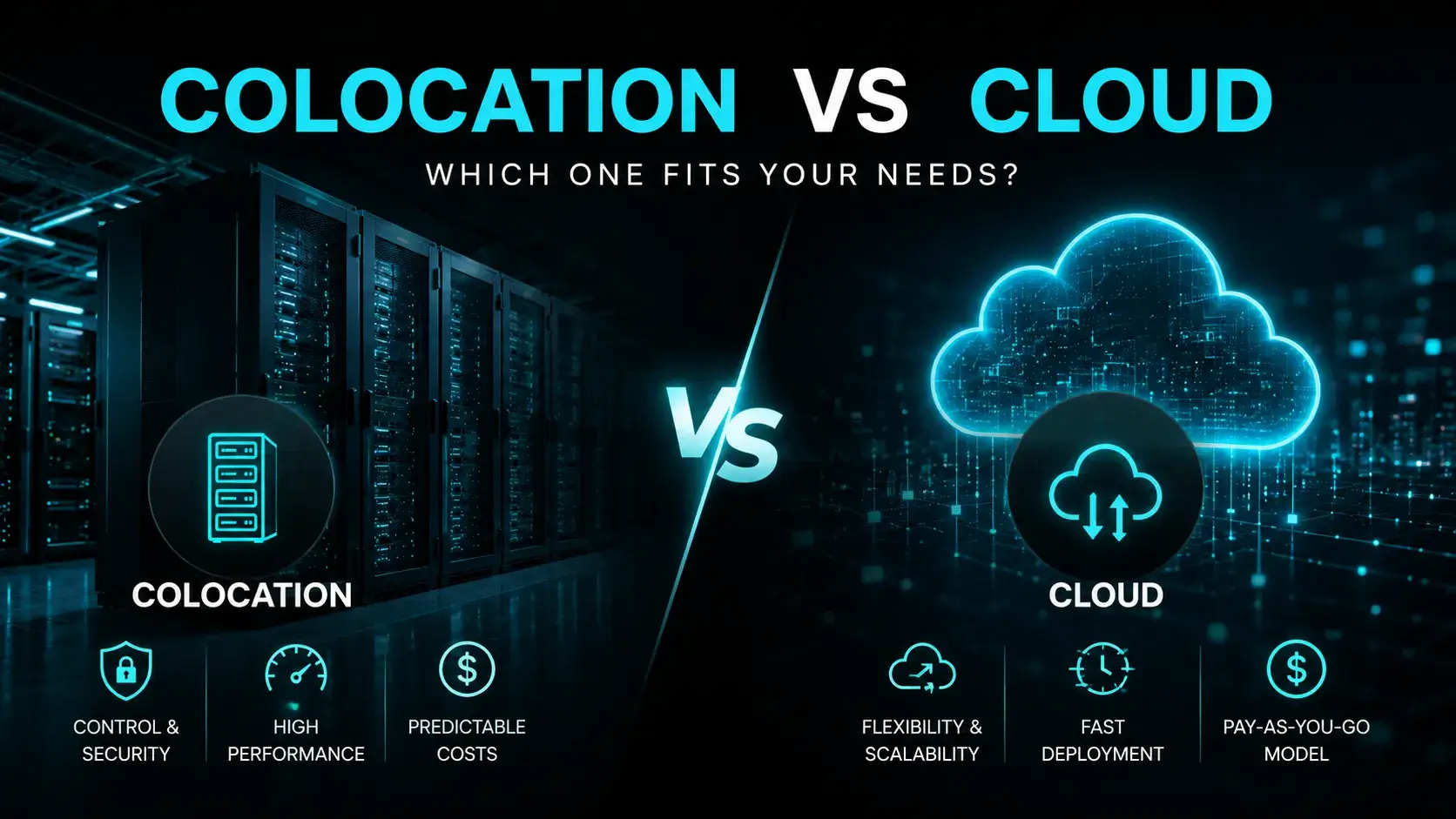 Colocation vs Cloud: Which One Fits Your Needs?