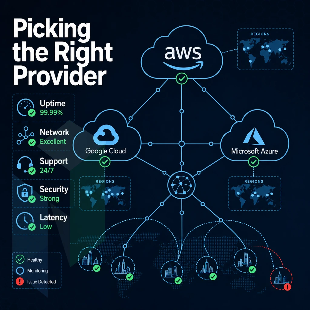 cloud nodes with connection lines