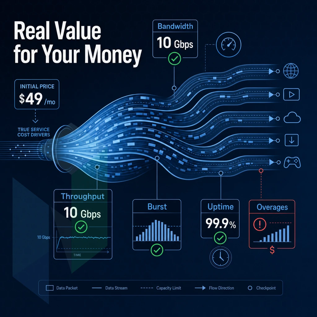 bandwidth flow visualization