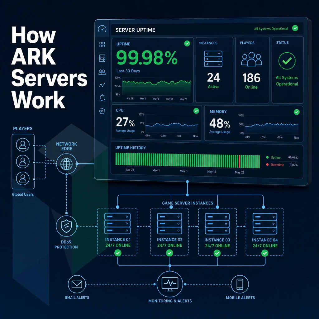server uptime dashboard