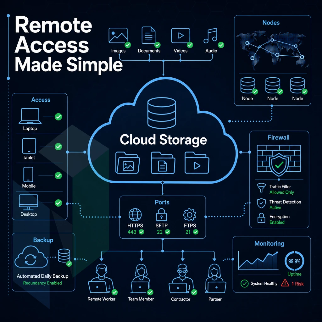 cloud storage diagram