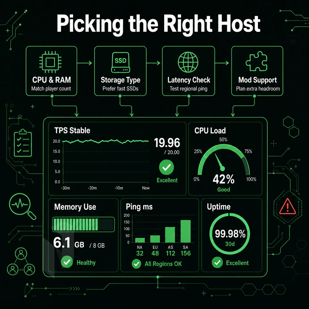 performance metrics panel