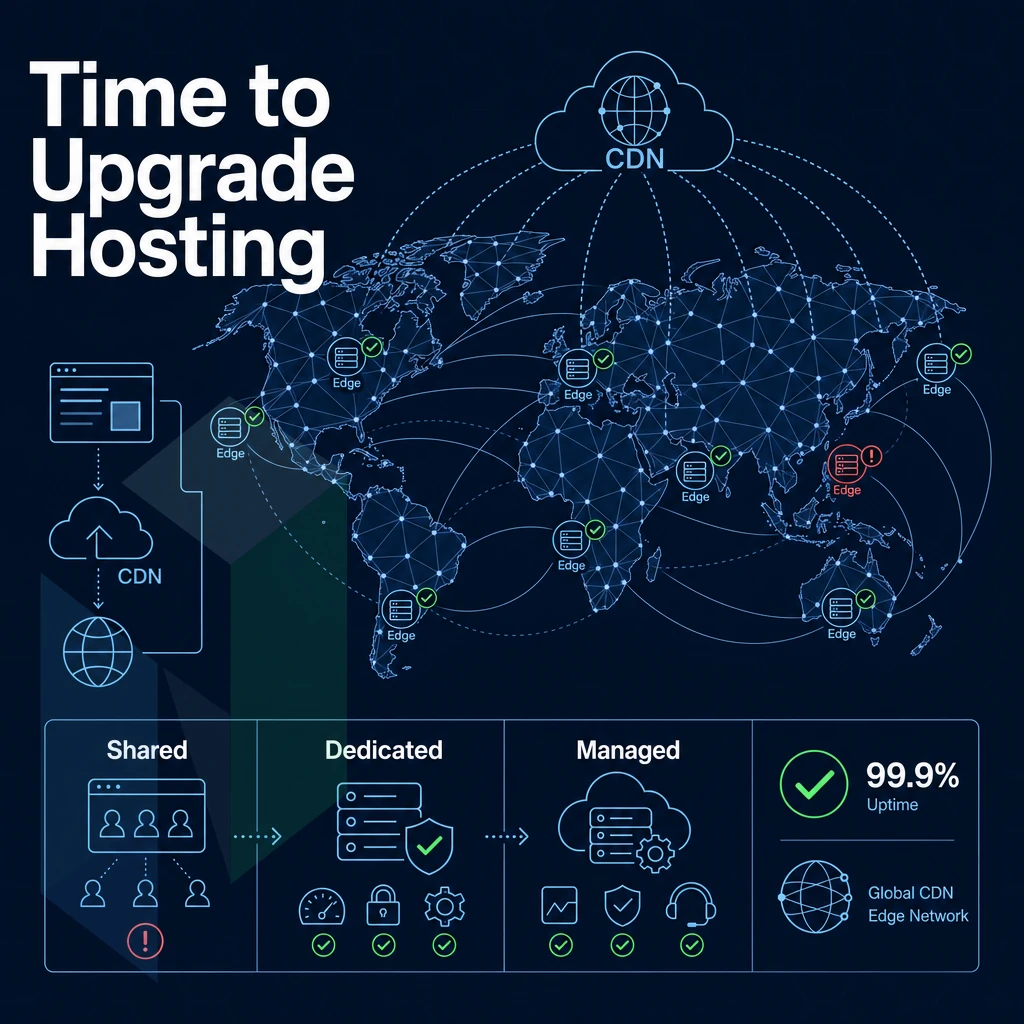 CDN global network map