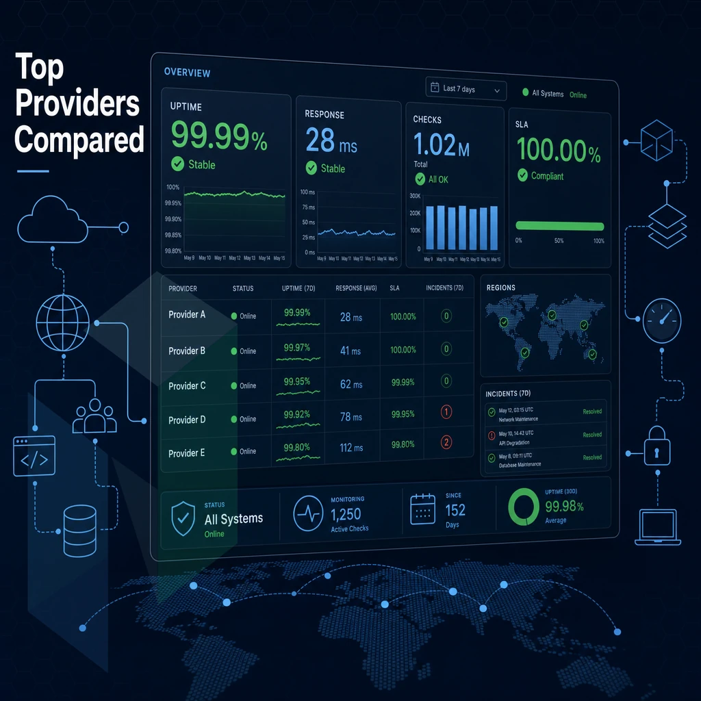 server uptime dashboard