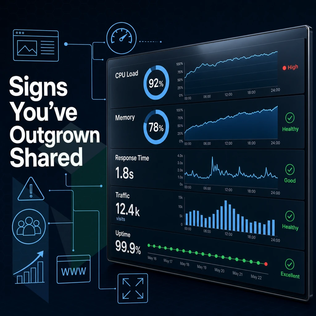 performance metrics panel