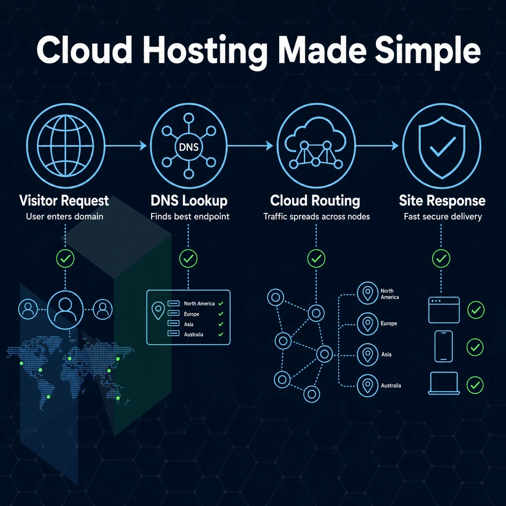 DNS routing diagram