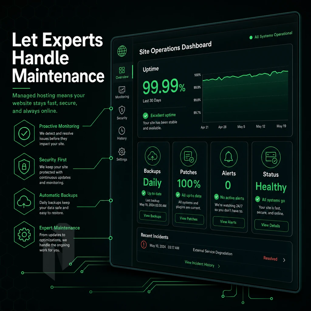 server uptime dashboard