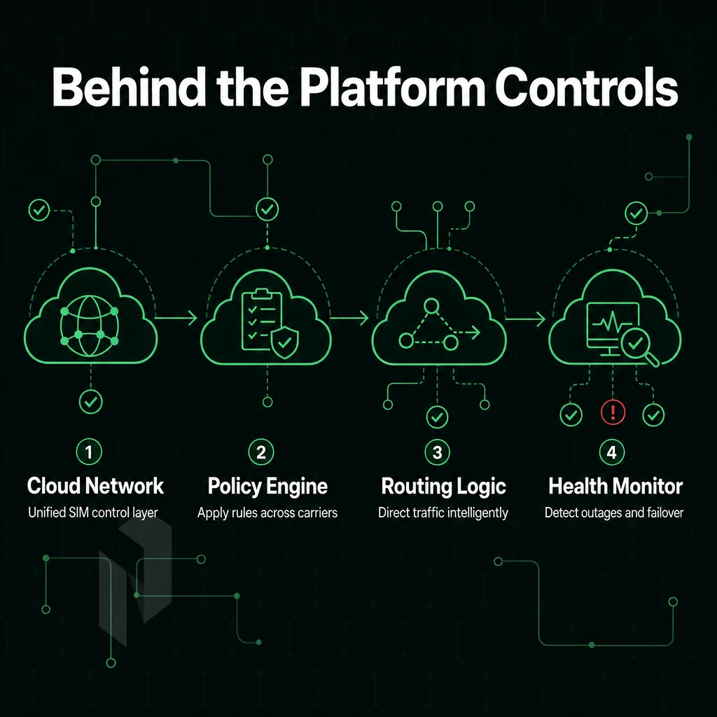 cloud nodes with connection lines