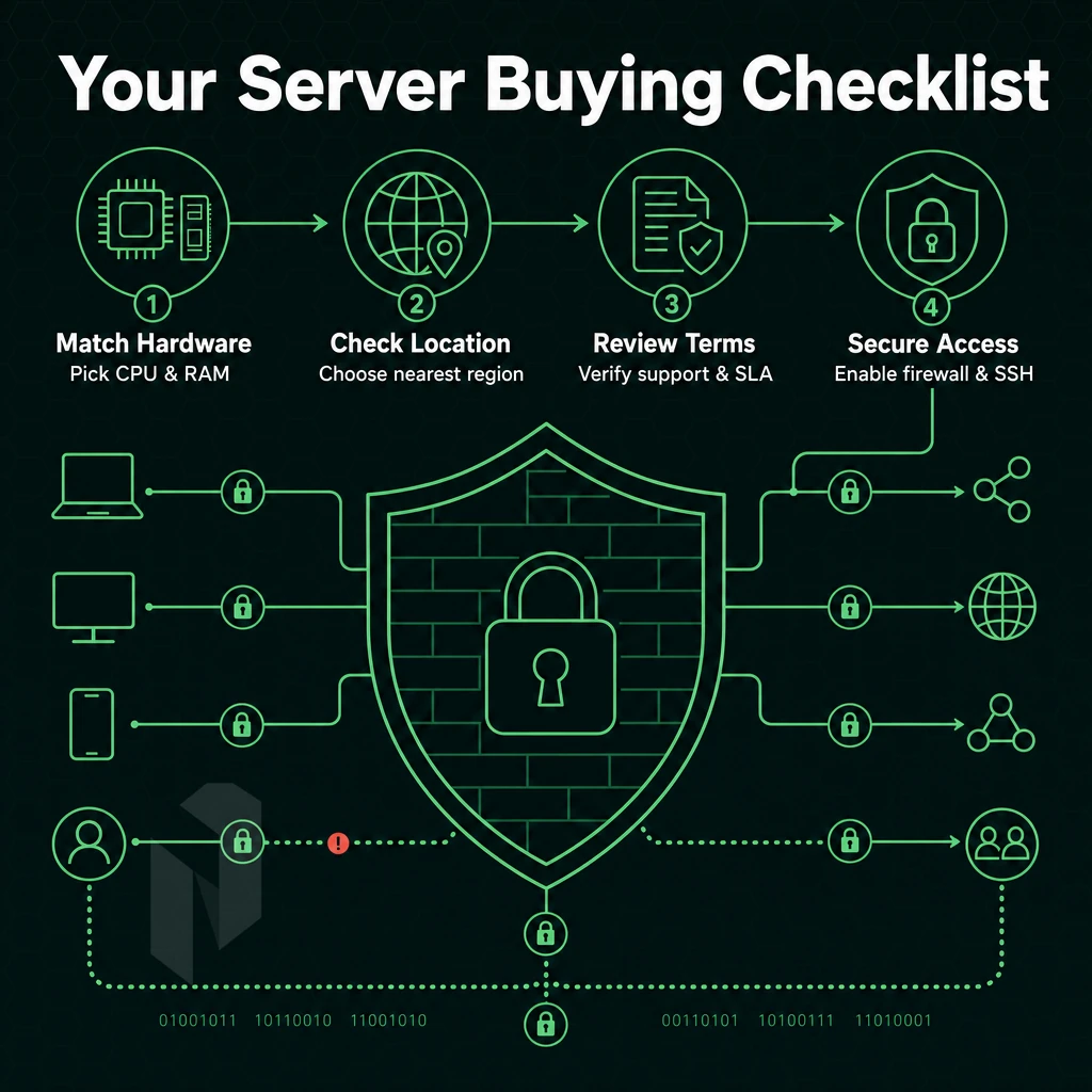 firewall shield with encrypted connection lines