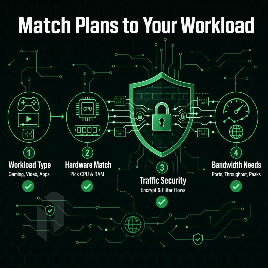 firewall shield with encrypted connection lines