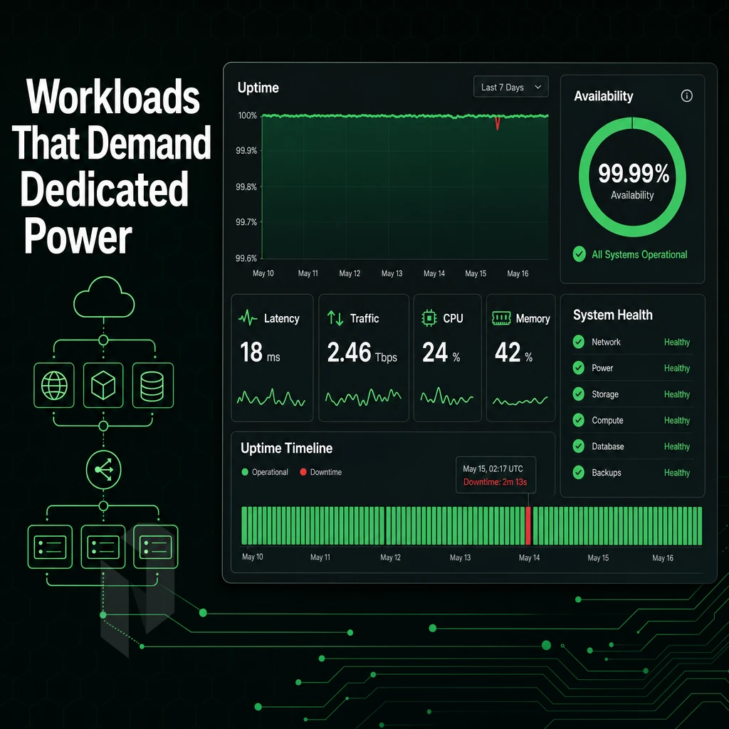 server uptime dashboard