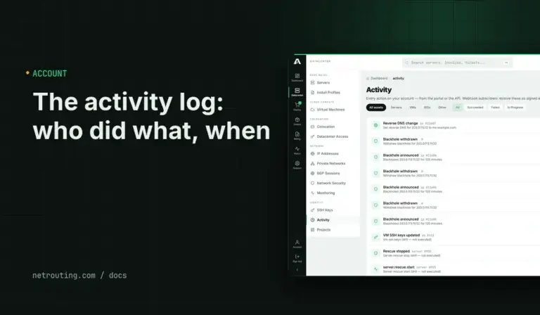 The Activity Log: Who Did What on Your Account, and When