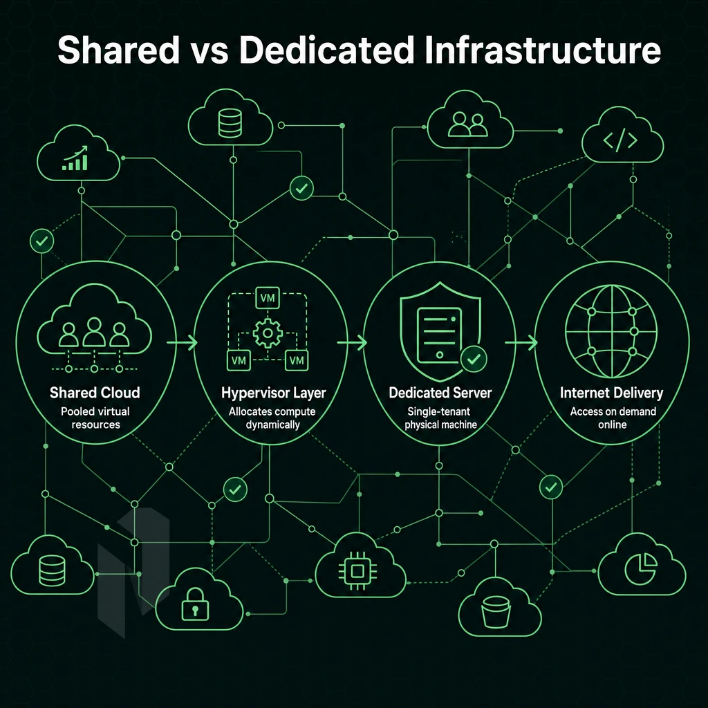 cloud nodes with connection lines