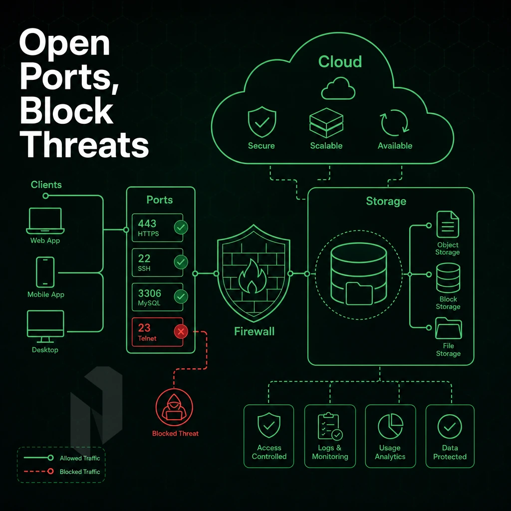 cloud storage diagram