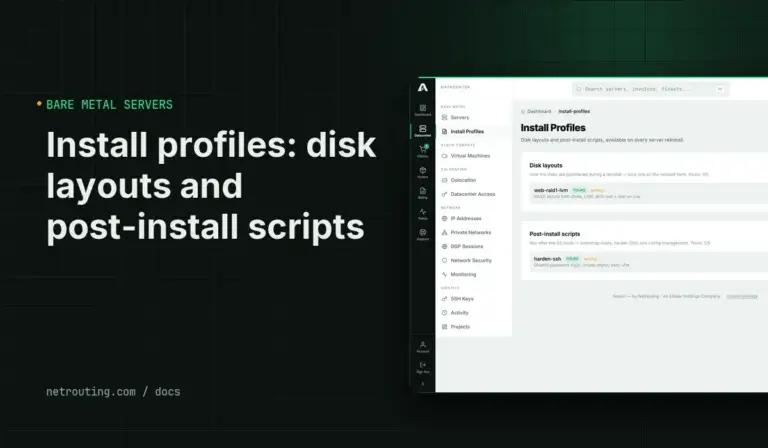 Install Profiles: Custom Disk Layouts and Post-Install Scripts for Reinstalls