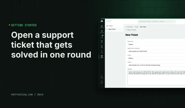 Open a Support Ticket That Gets Solved in One Round