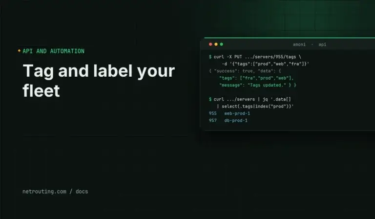 Tag and label your fleet