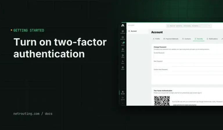 Turn On Two-Factor Authentication in Amóni (and Keep Your Recovery Codes)