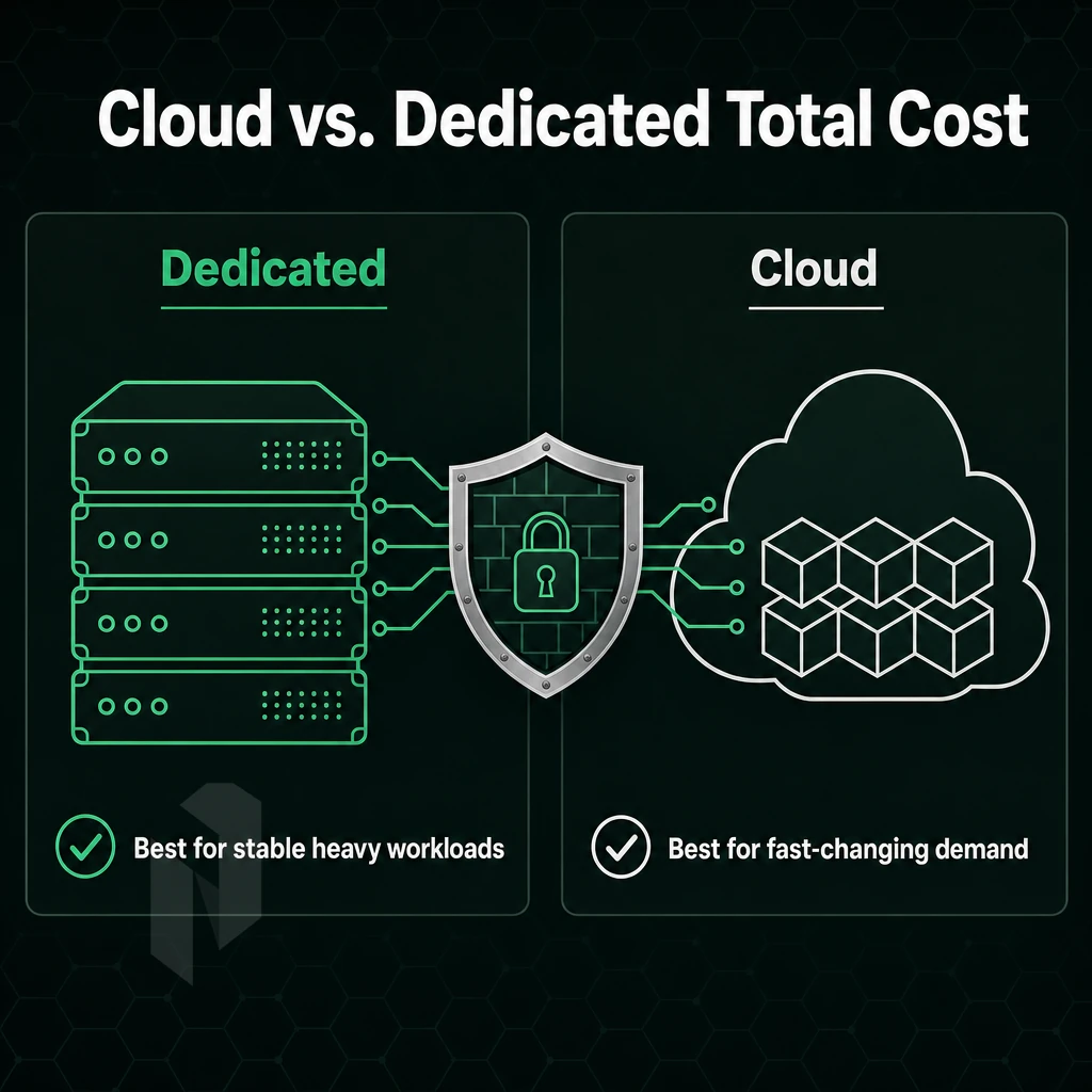firewall shield with encrypted connection lines