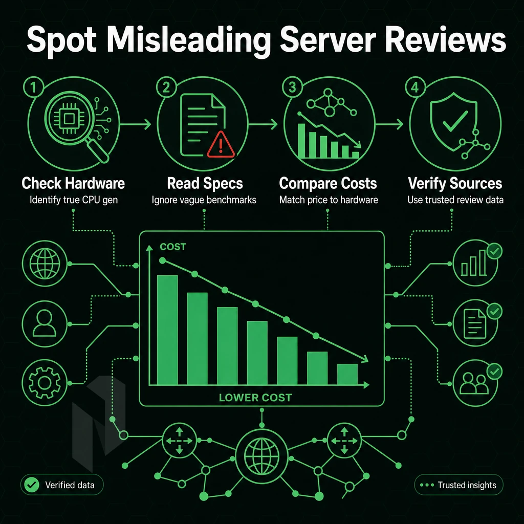 cost reduction chart with network icons