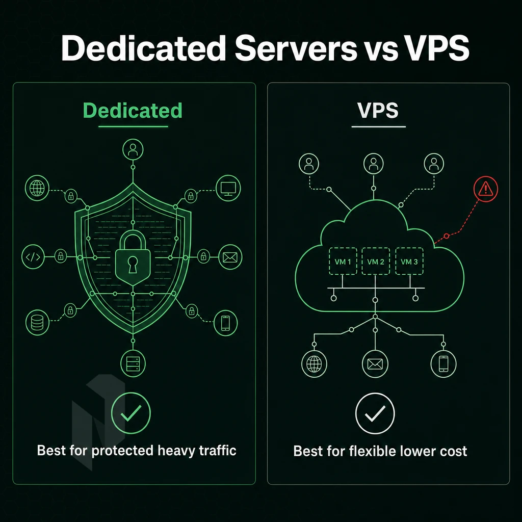 firewall shield with encrypted connection lines